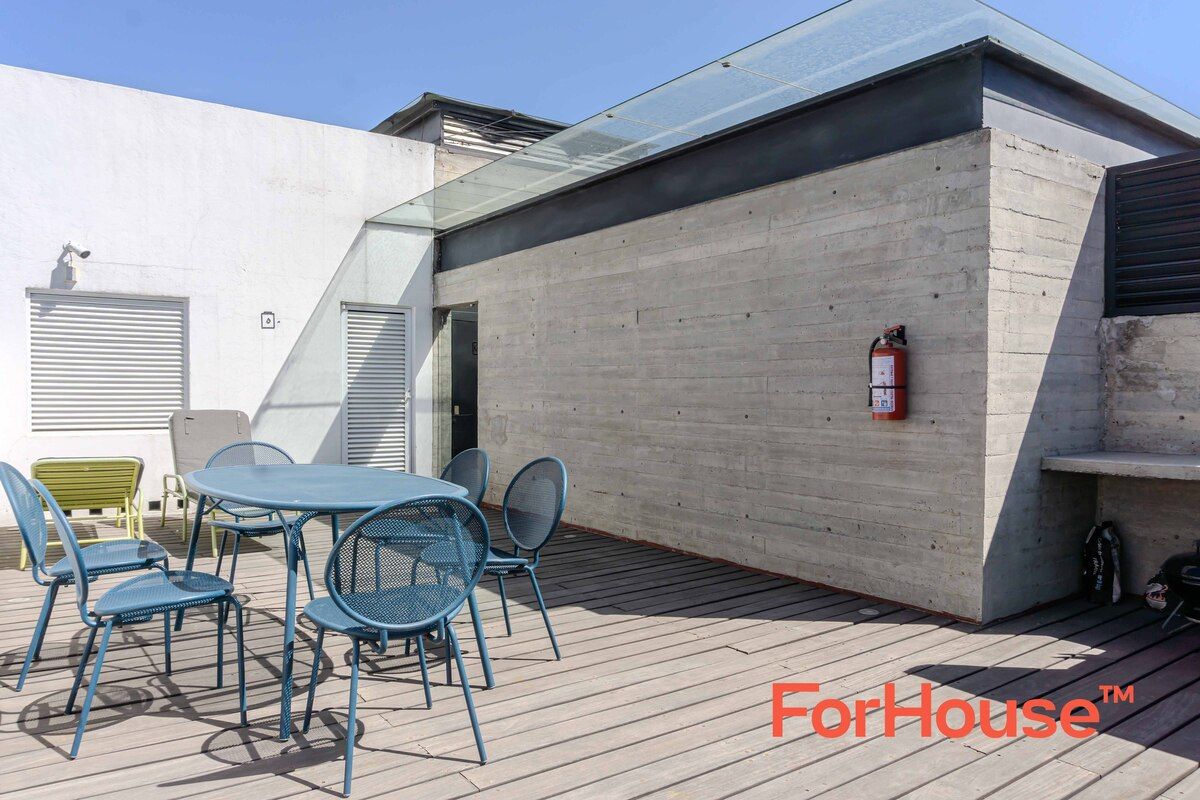 22 de 24: Roof garden comunal