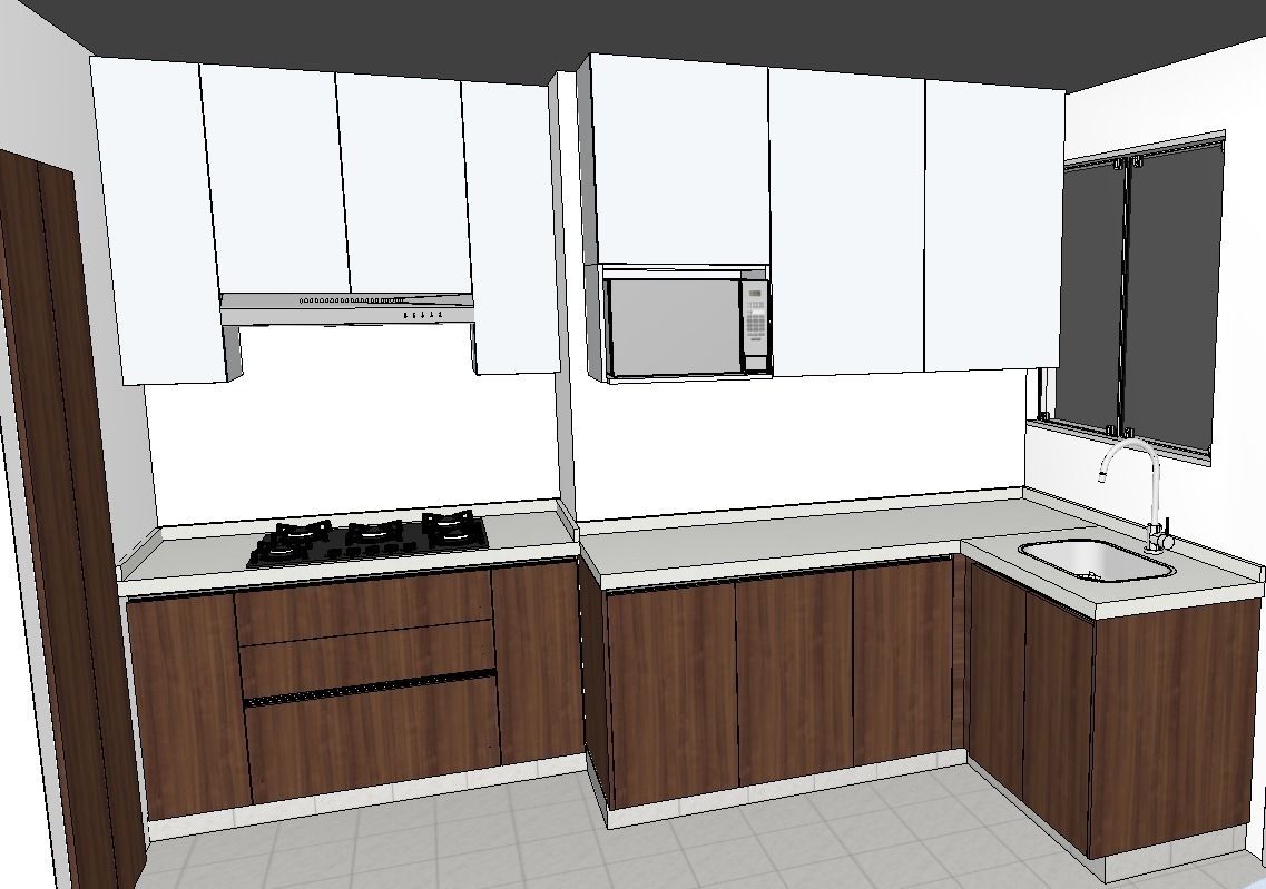 2 de 13: render cocina nueva