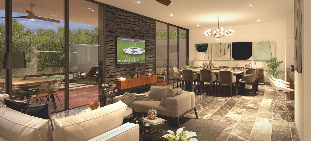 Casa en PRE VENTA en privada Corteza en Temozon - foto 4