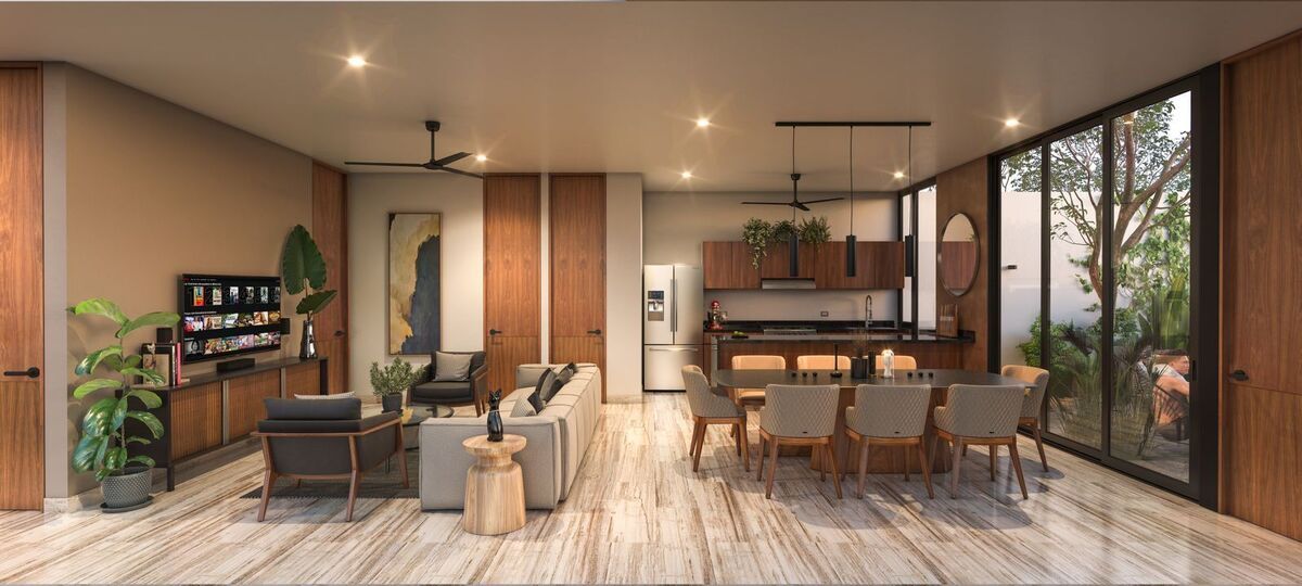 3 of 9: sala, comedor, cocina