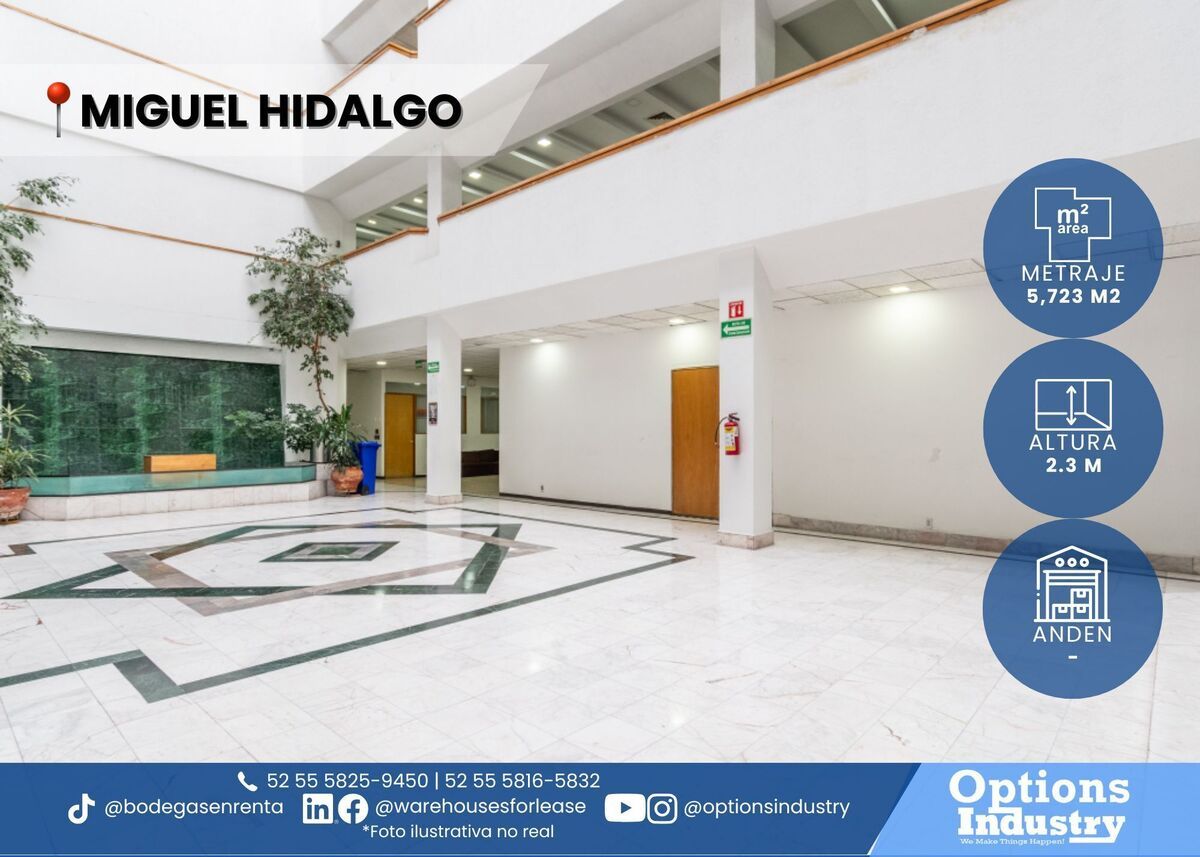 1 de 4: Edificio en renta en Miguel Hidalgo