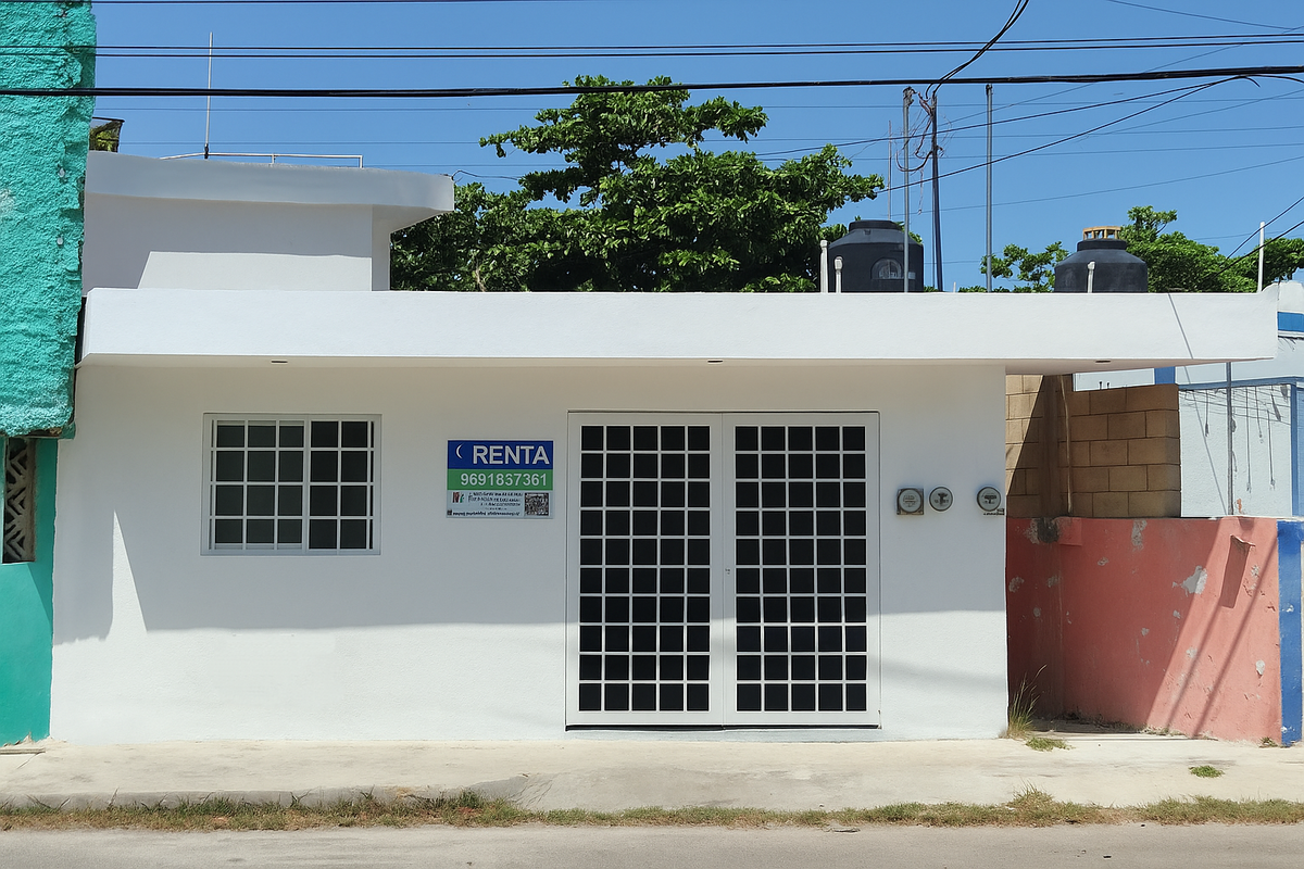 1 de 16: Nueva Fachada en construcción