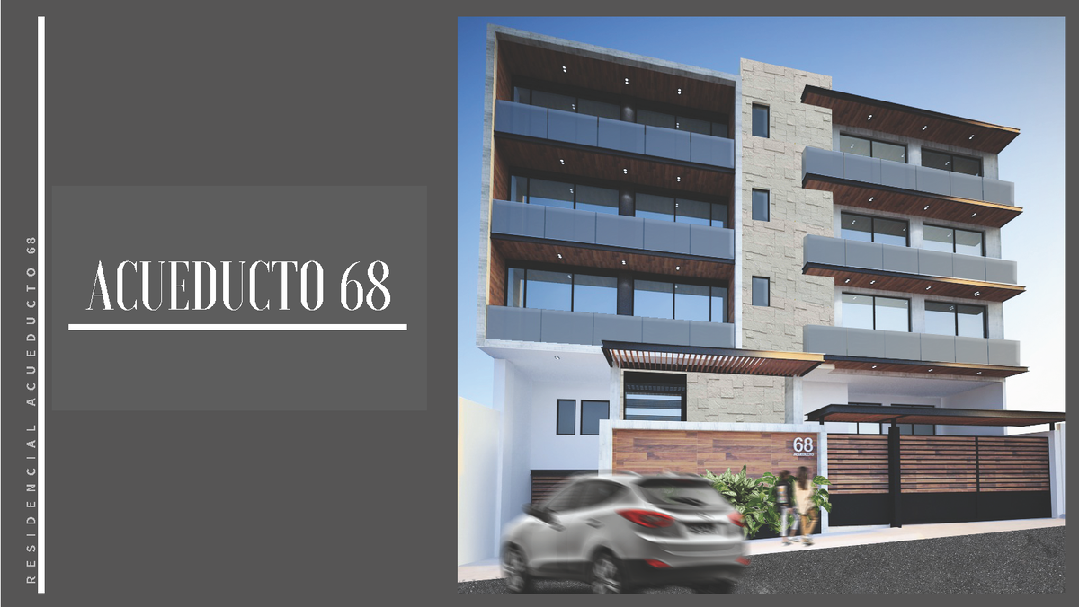 1 de 22: Fachada de residencial