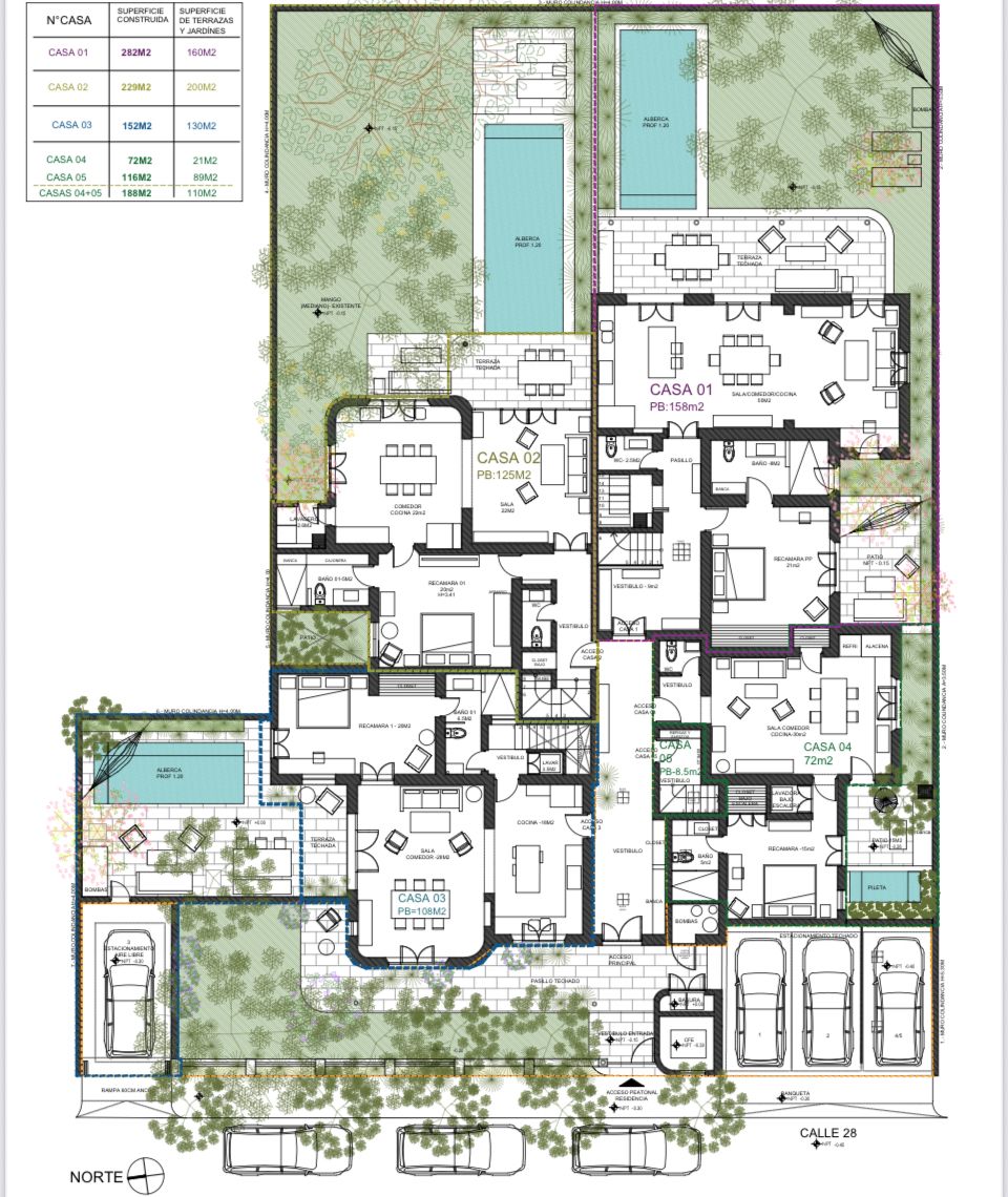 10 of 13: PLANTA BAJA CONDOMINIO COMPLETO ITZIMNA