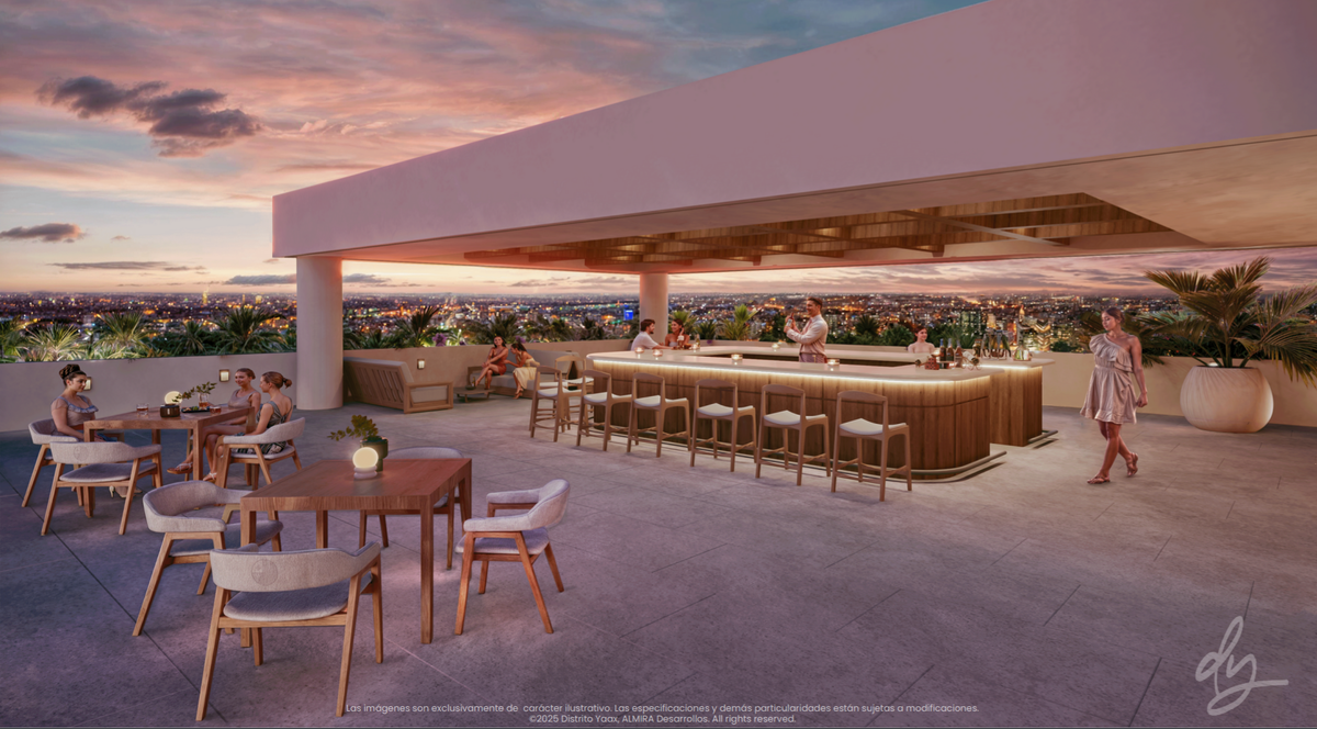 2 de 35: Terraza Bar adultos, piso 24