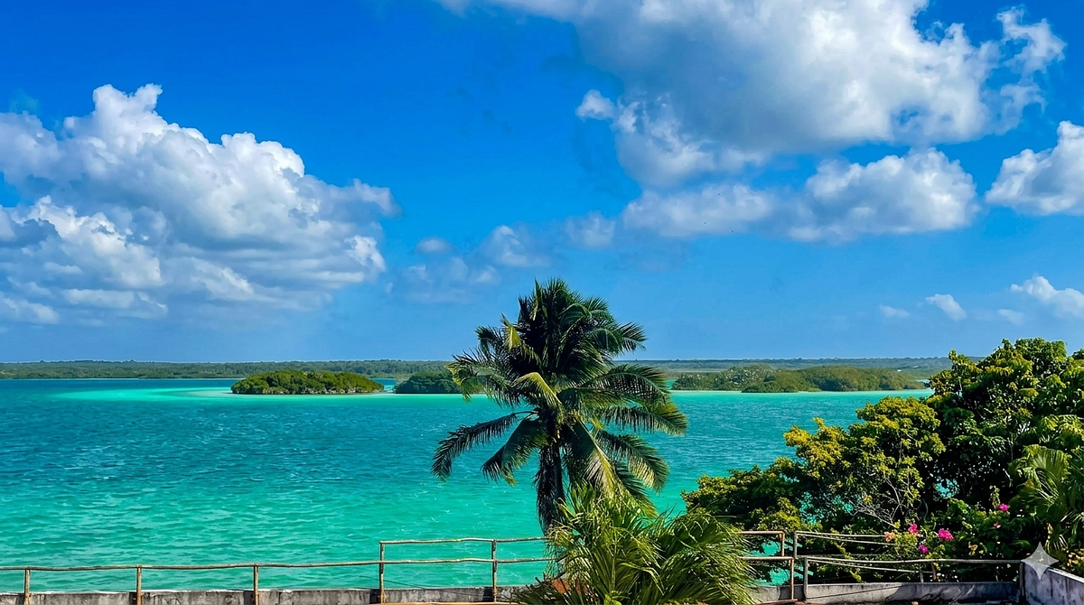 ESPECTACULAR TERRENO EN BACALAR CON LA MEJOR VISTA A LA LAGUNA DE LOS 7 COLORES - foto 3
