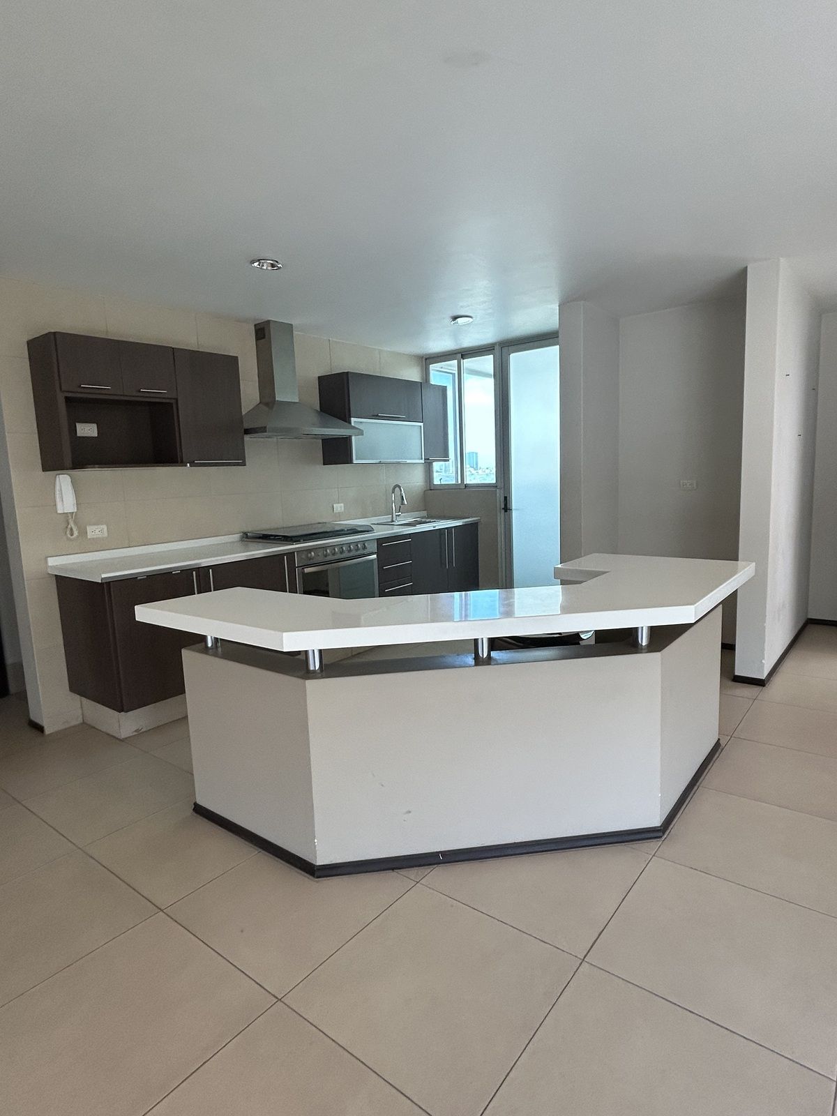 Cocina con barra