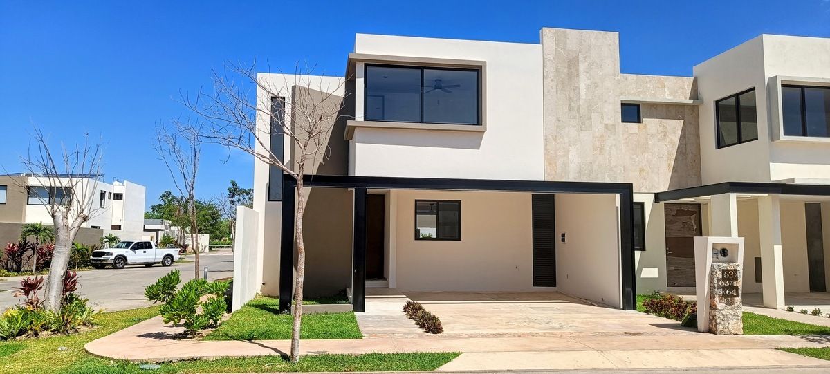 1 de 39: Fachada estilo contemporáneo