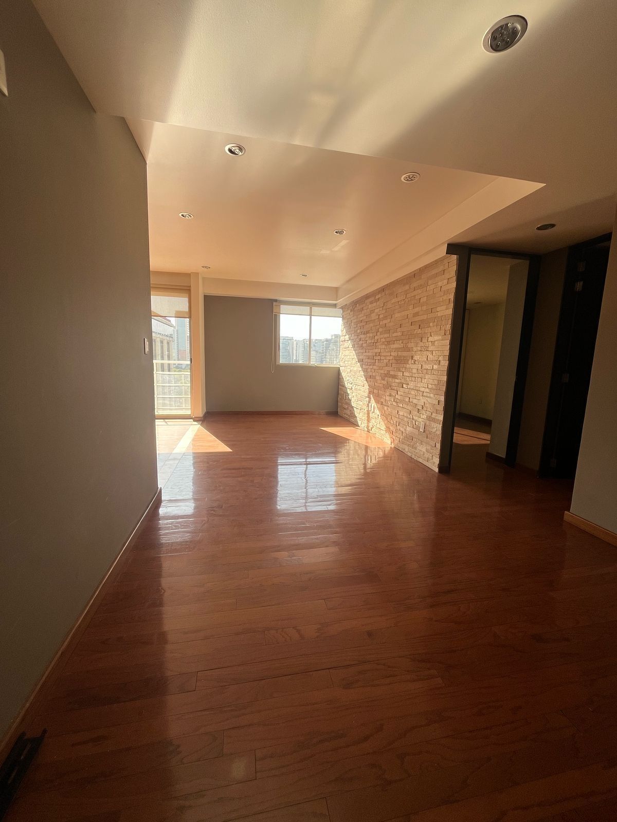3 de 10: Sala y vestíbulo  vista desde la entrada