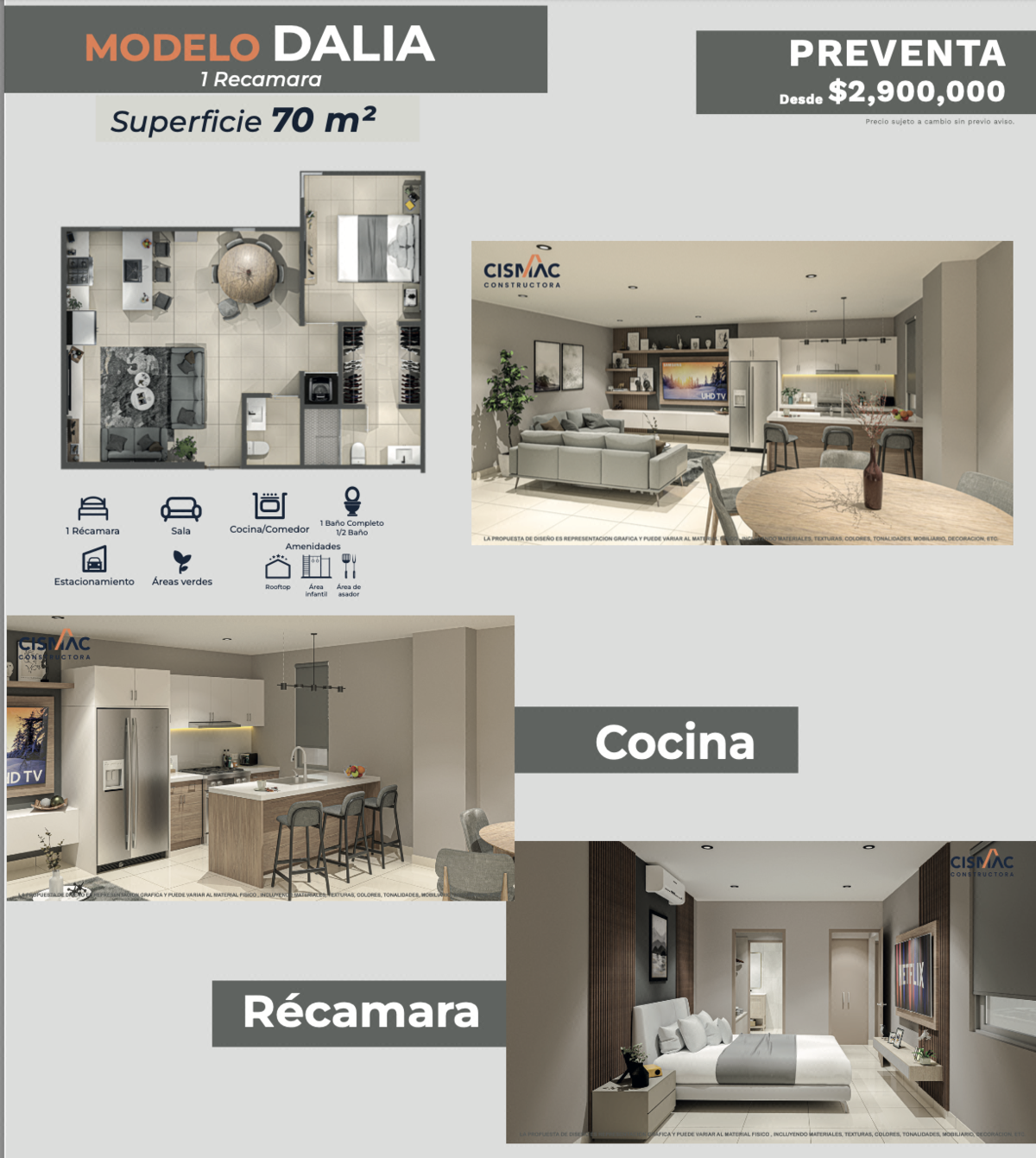 EN VENTA: ESTRENA DEPARTAMENTO EN JARDINES DE LA MESA - foto 2