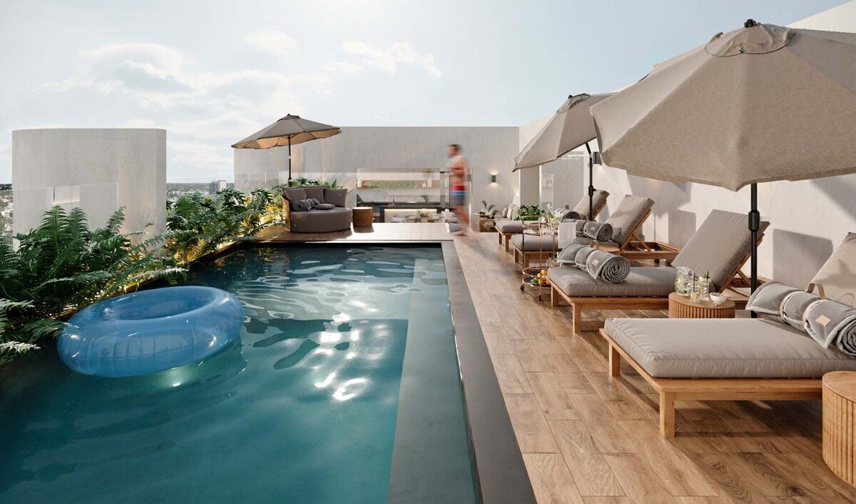 Penthouse de 3 recámaras, Montes de Amé, Mérida, con Amenidades - foto 3