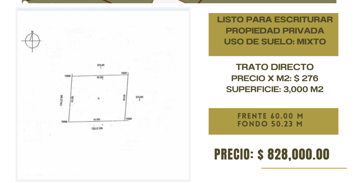 Terreno para invertir en Muxupip Motul - foto 1