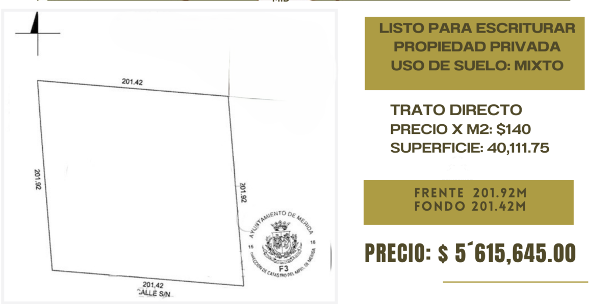 Terrenos Residenciales en Sierra Papacal - foto 1
