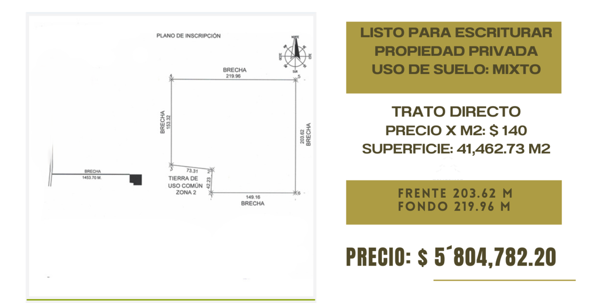 Terreno de inversión o desarrollo en Yaxkukul - foto 1