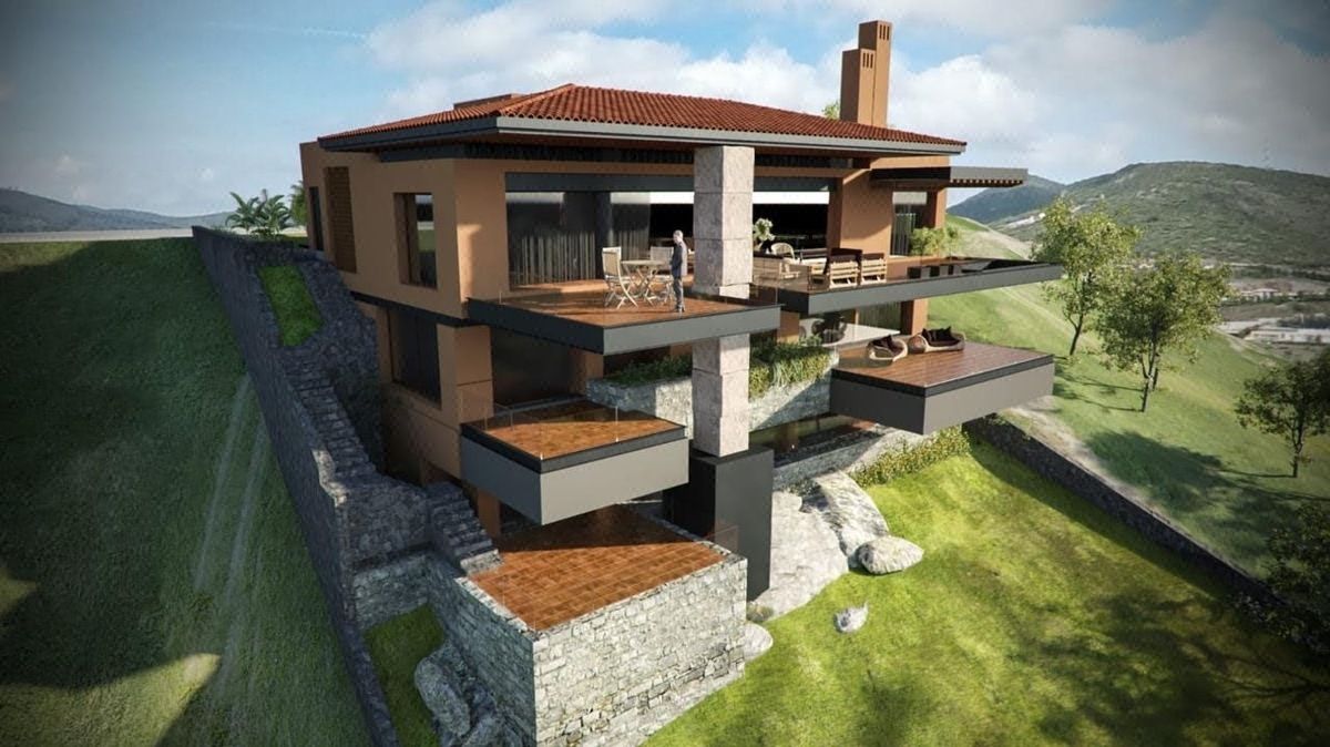 Casa en obra con proyecto. Club de Golf Tres Marias Morelia, Michoacan