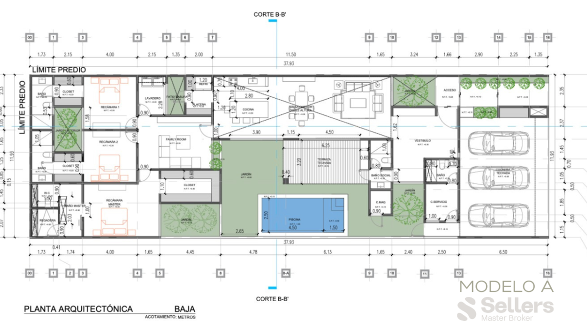 9 de 10: PLANO ARQUITECTÓNICO