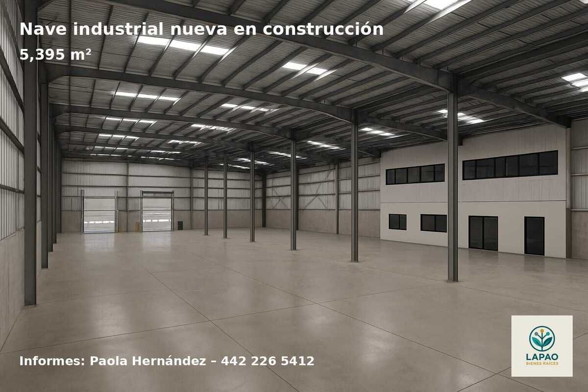 1 de 4: Imagen representativa con IA, la nave está en construcción