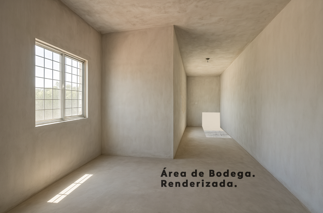 10 de 10: Area de bodega renderizada