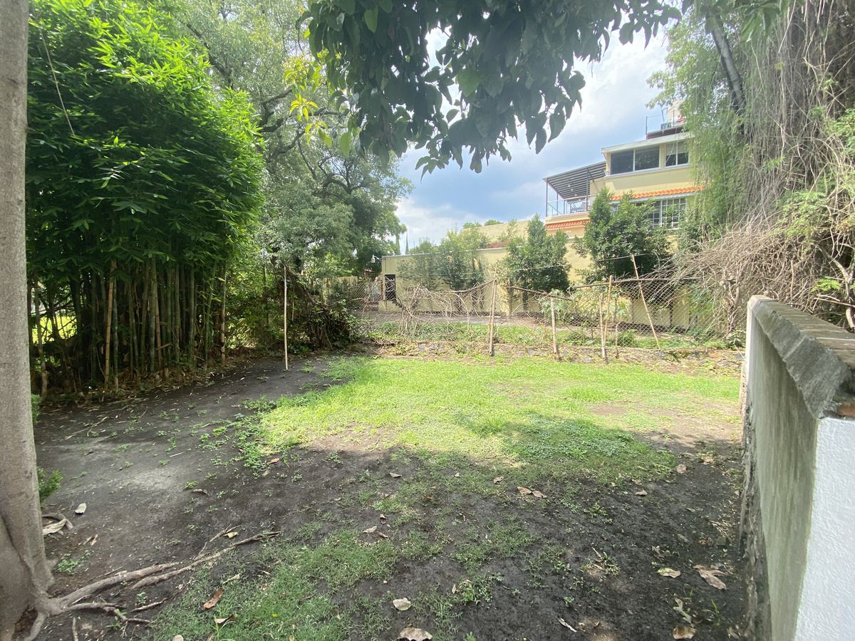 Jardín común de la privada