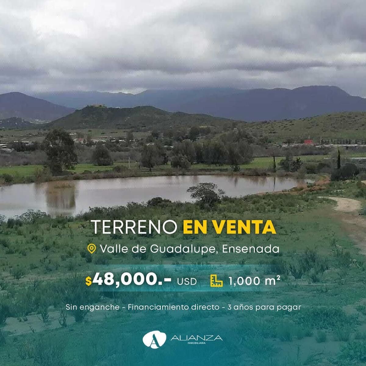 Terreno Único a Espaldas de Vinícola Frida, Valle de Guadalupe