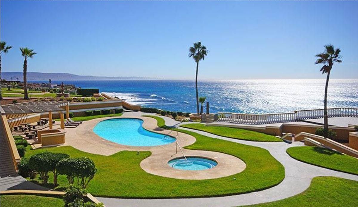 Condominiums Facing the Sea