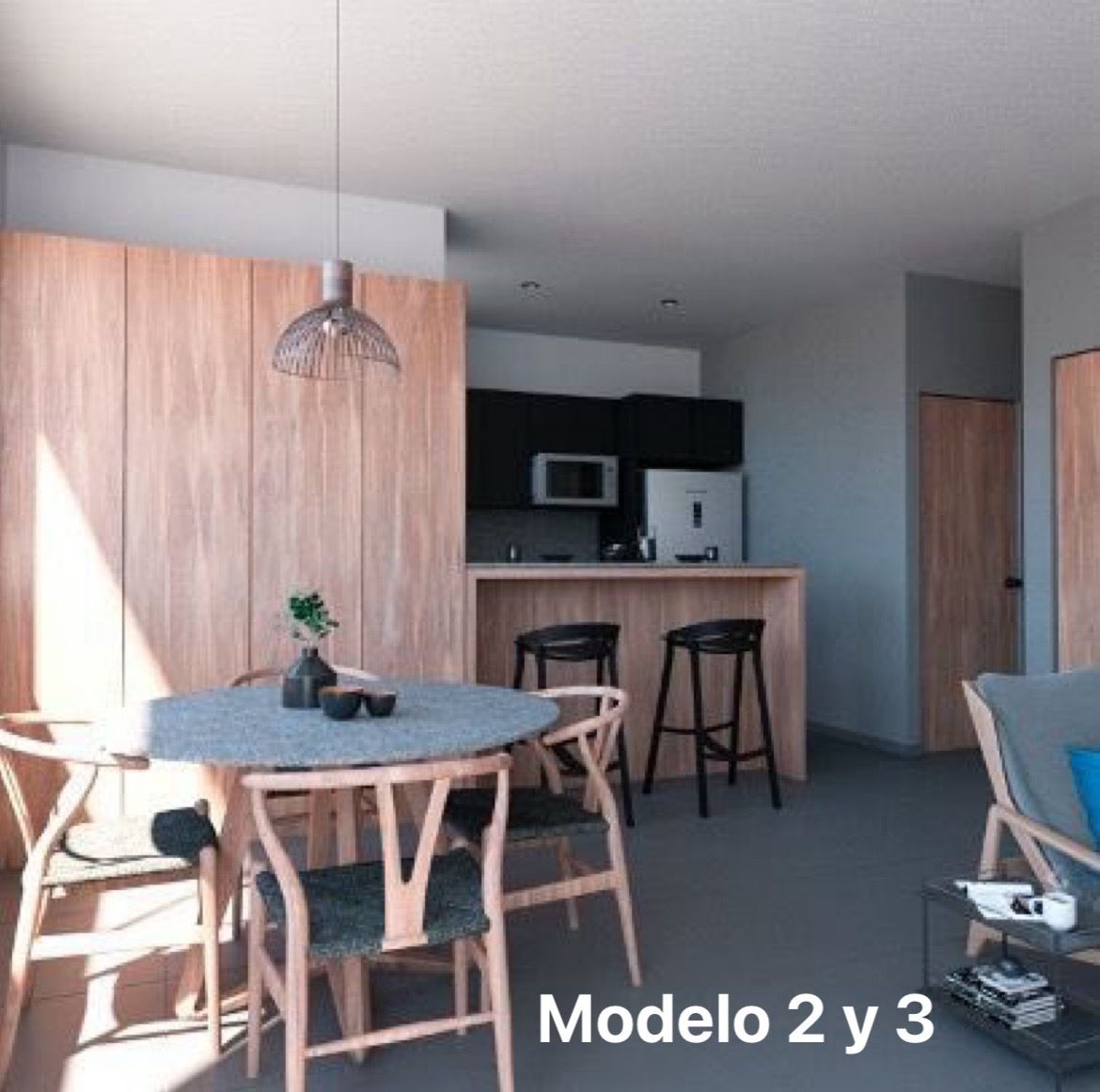 2 de 4: Interior departamento