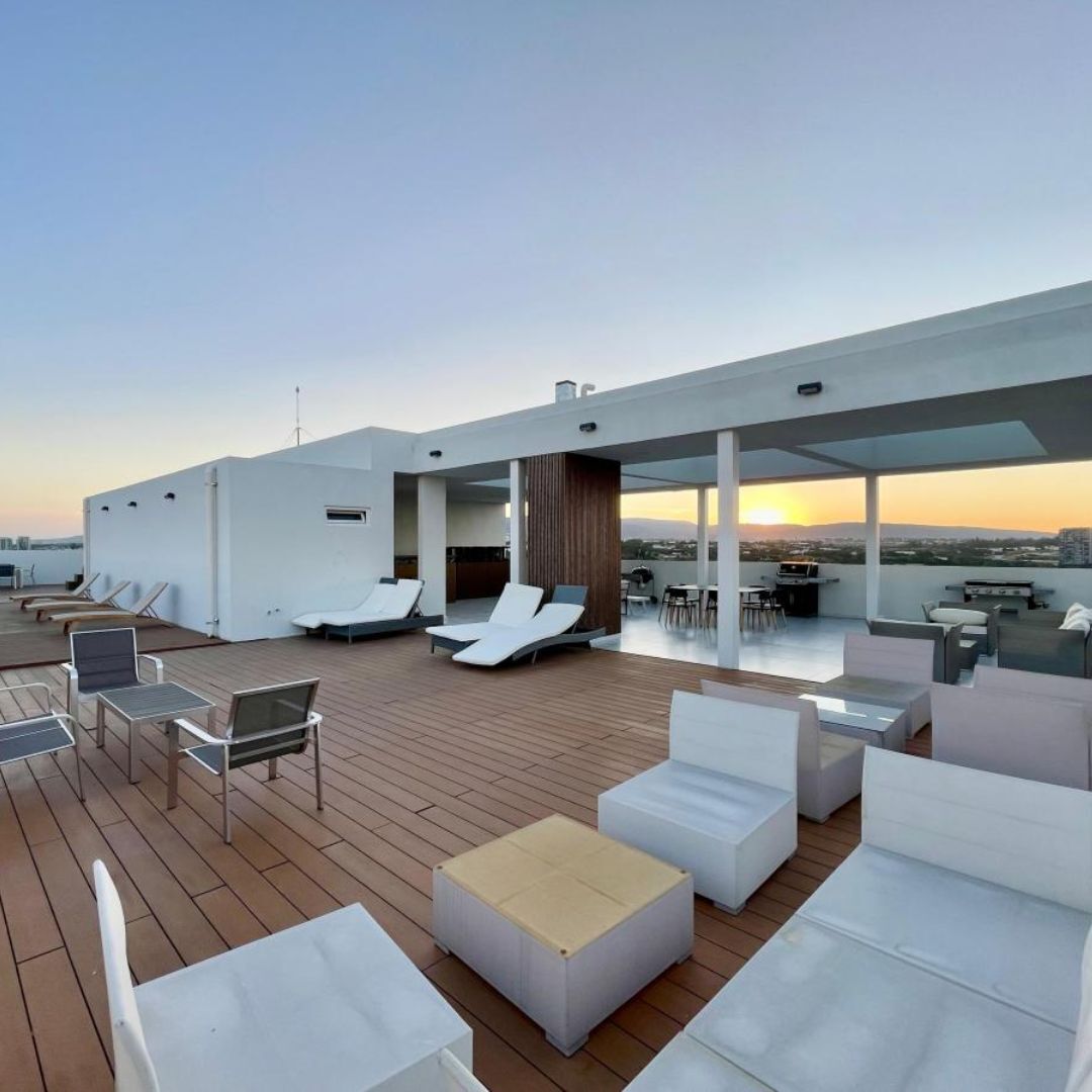 10 de 14: Terraza amenidades