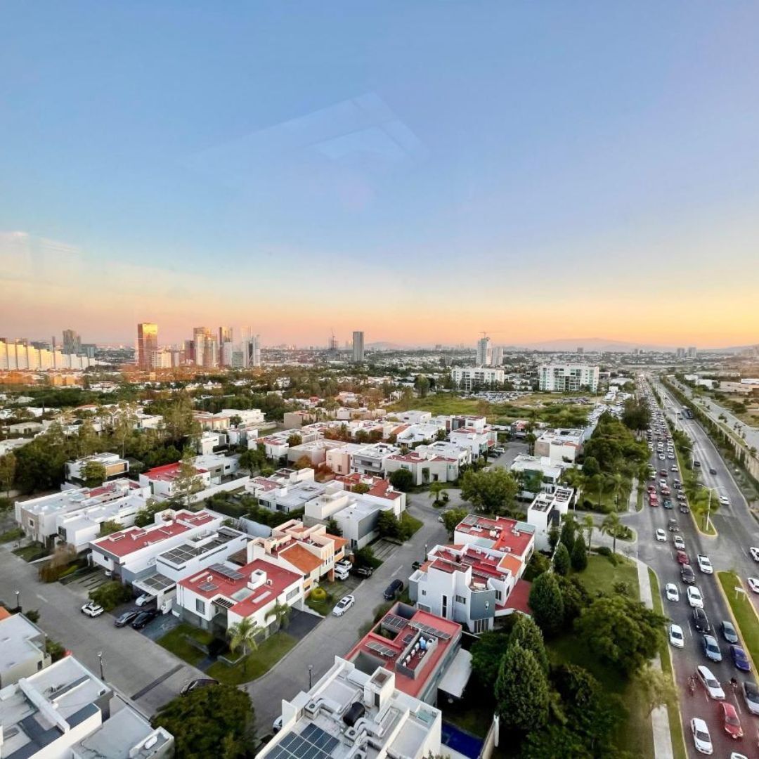 13 de 14: Vista desde rooftop de amenidades