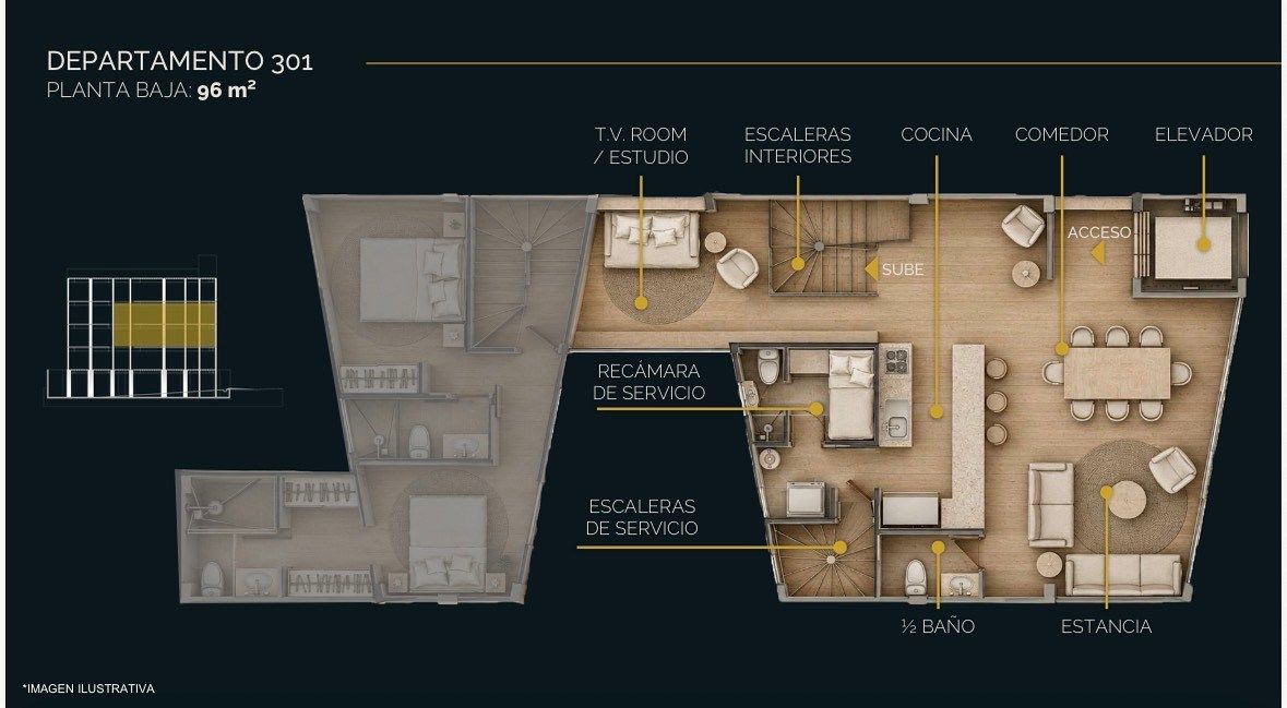 Departamento en Polanco V Sección, Miguel Hidalgo, foto 8 de 10