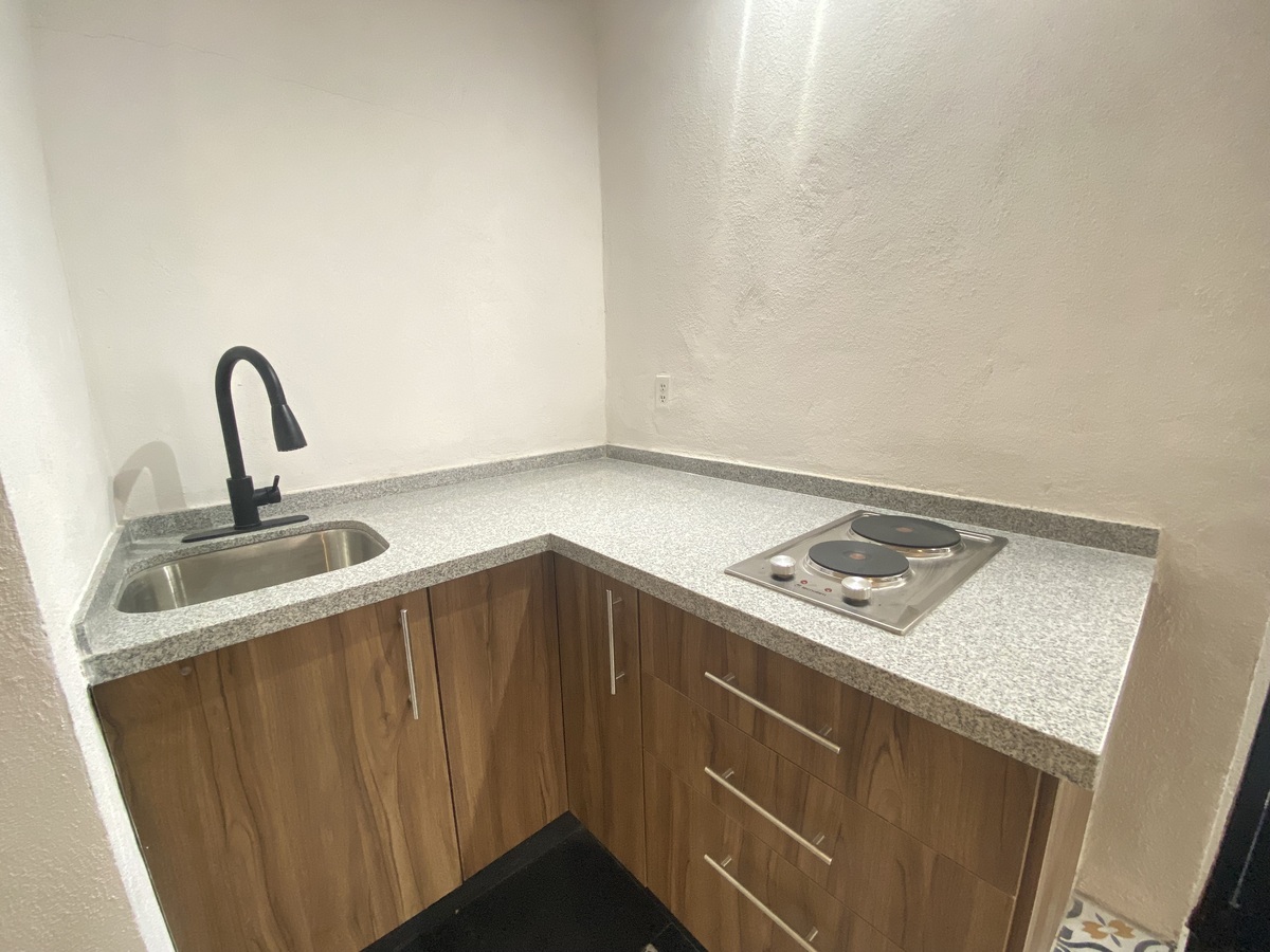 3 de 9: Tarja y parrilla eléctrica