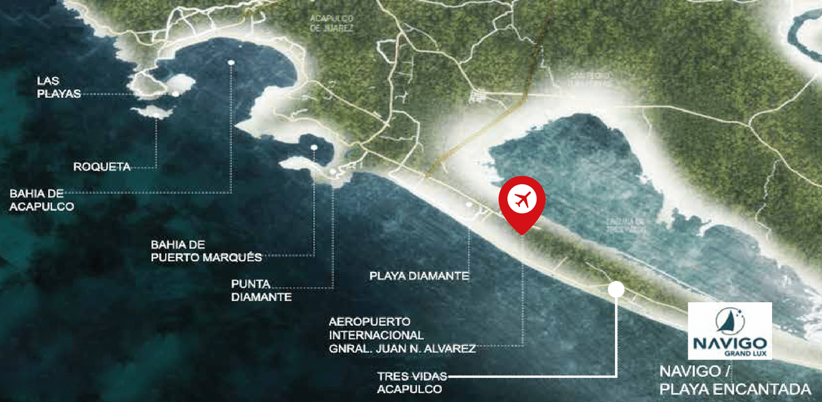 Terreno en venta proyecto Navigo en Acapulco Diamante - foto 5