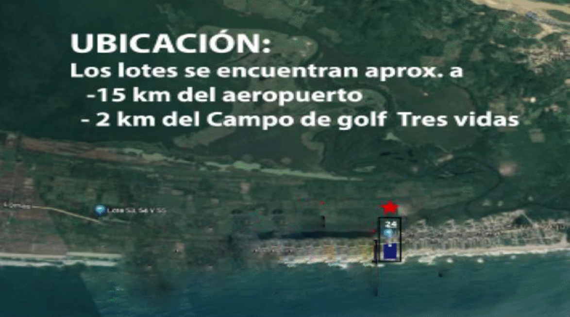Terreno en venta, BAJA DE PRECIO! frente a la playa en Acapulco Diamante - foto 1