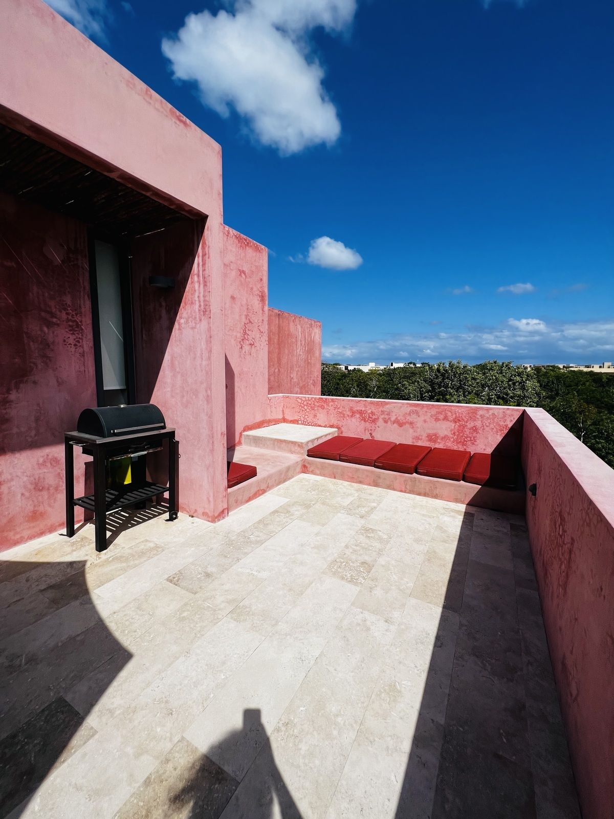 15 of 32: Terraza privada vista a la selva