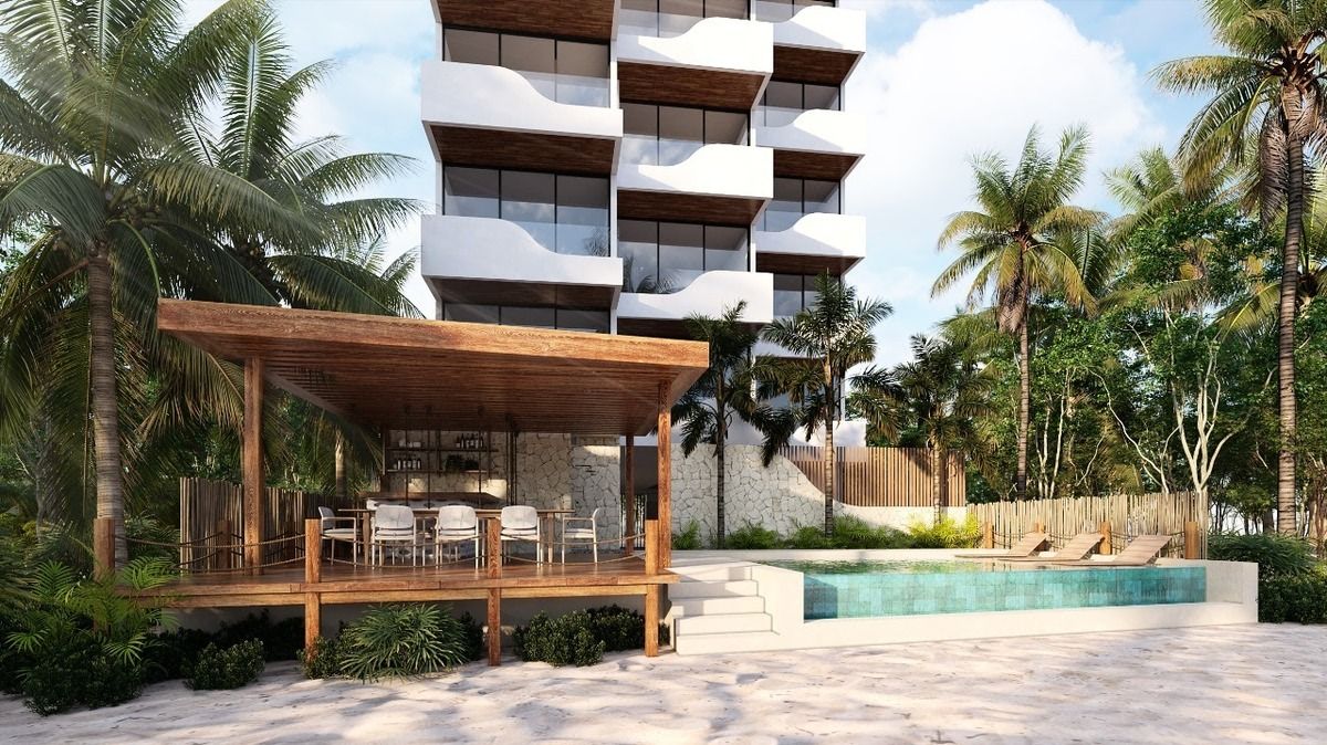 Penthouse Frente al Mar en Venta en la Playa del Telchac Merida