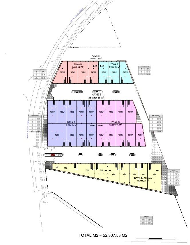 23 de 23: Plano de bodegas