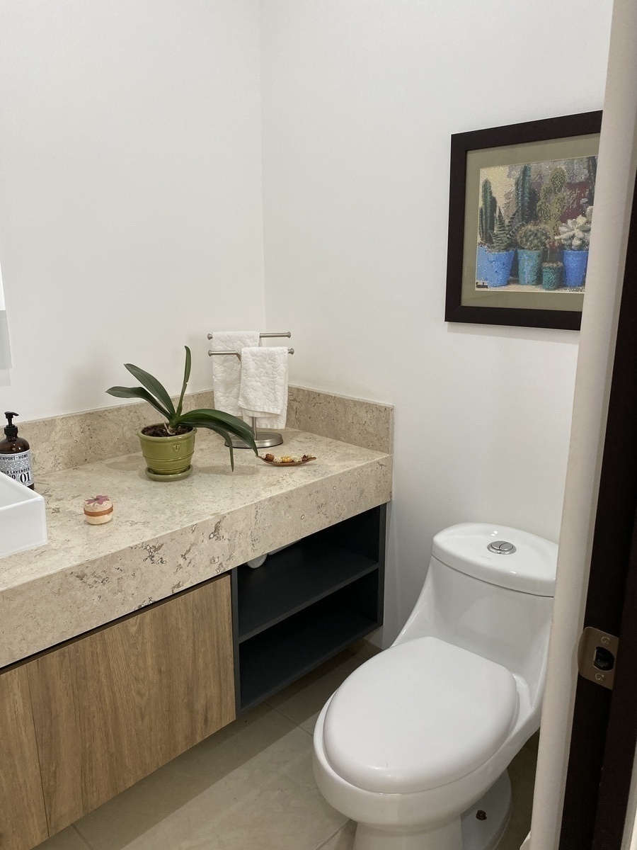 8 de 21: Baño visitas