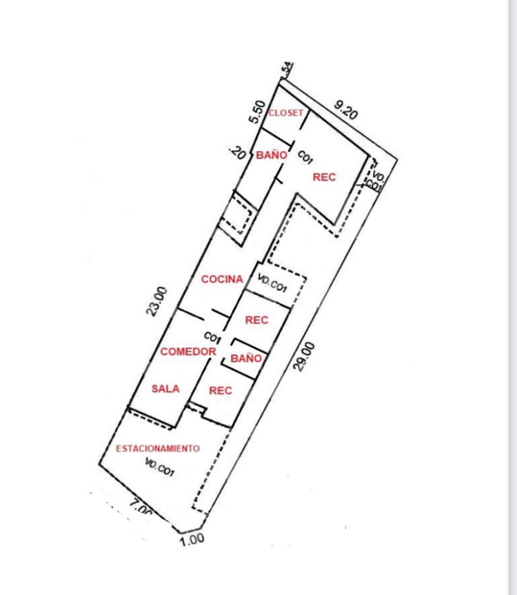 2 de 21: Plano de distribución interior