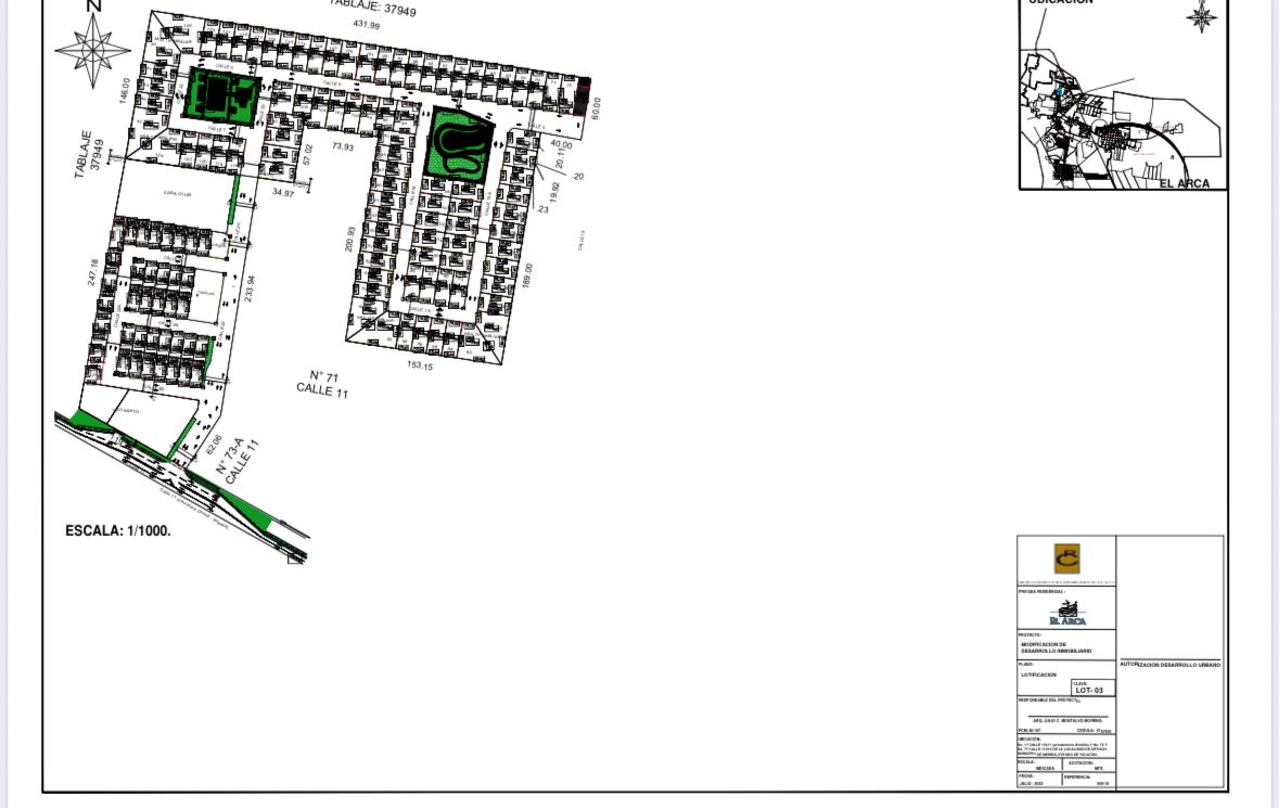 13 de 14: PLANO DE DISTRIBUCION