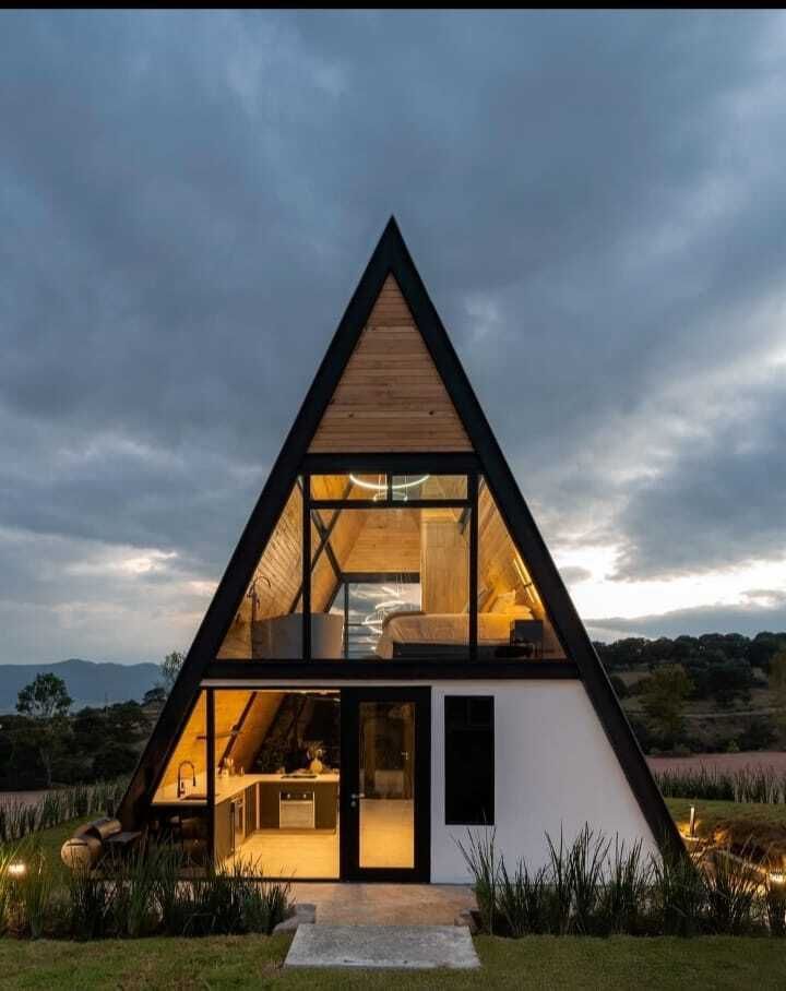 1 de 21: Cabañas modelo alpina