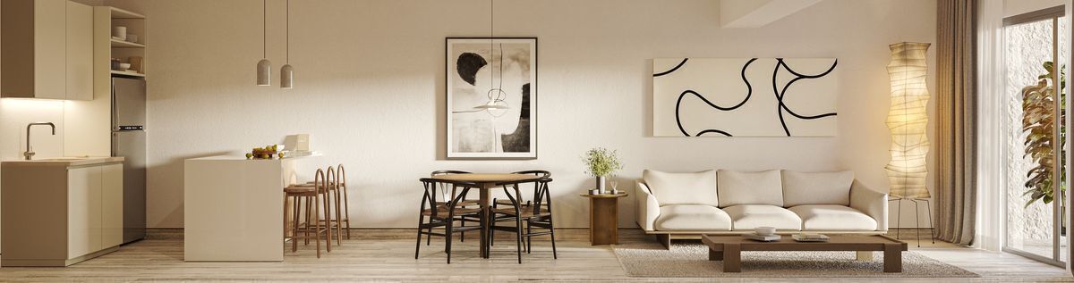 4 de 17: Render-FotoMuestra-Departamento Tipo A