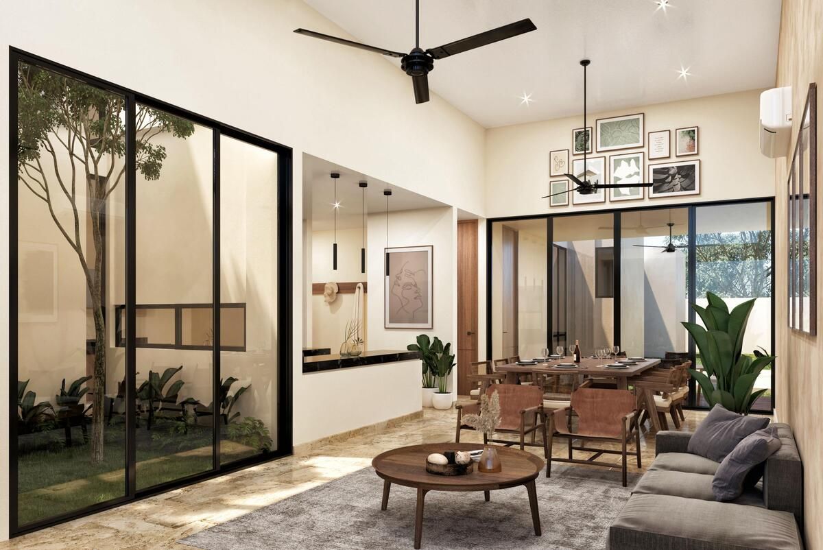 4 de 9: SALA COMEDOR CON GRAN ALTURA