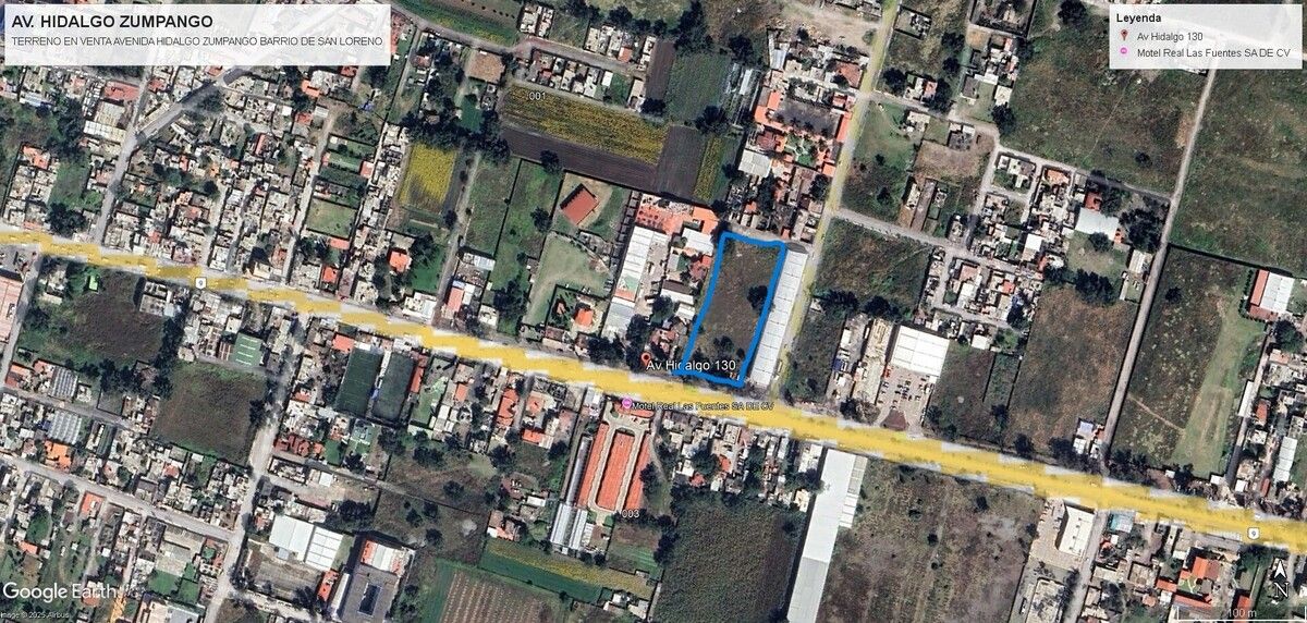 2 de 14: ZUMPANGO VENTA DE TERRENO AV. HIDALGO