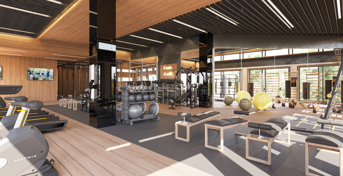 12 of 20: Renders-FotoMuestra-Amenidades Gym