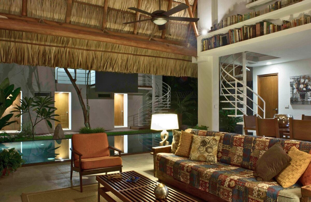 3 de 43: Main Living Area - Pool - CASA AGUSTIN - Huatulco - For Sale