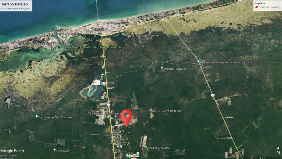 Lote em Paraíso, Progreso, foto 3 de 5