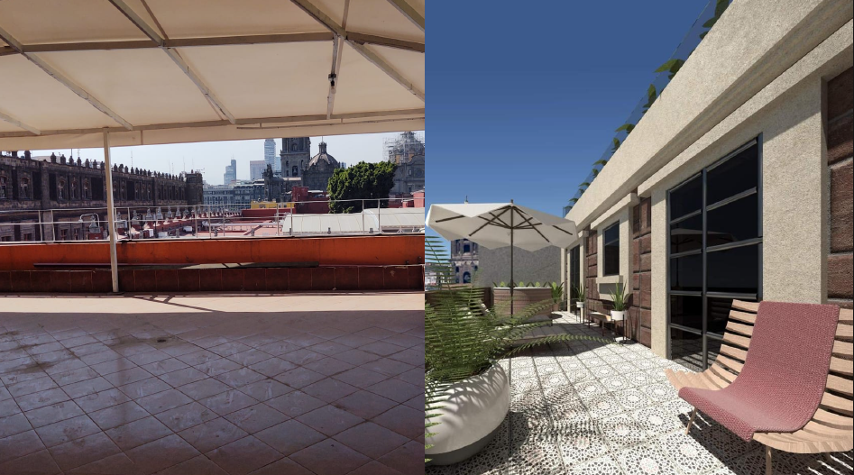 5 of 10: foto lado derecho, proyecto de como quedaría remodelada.