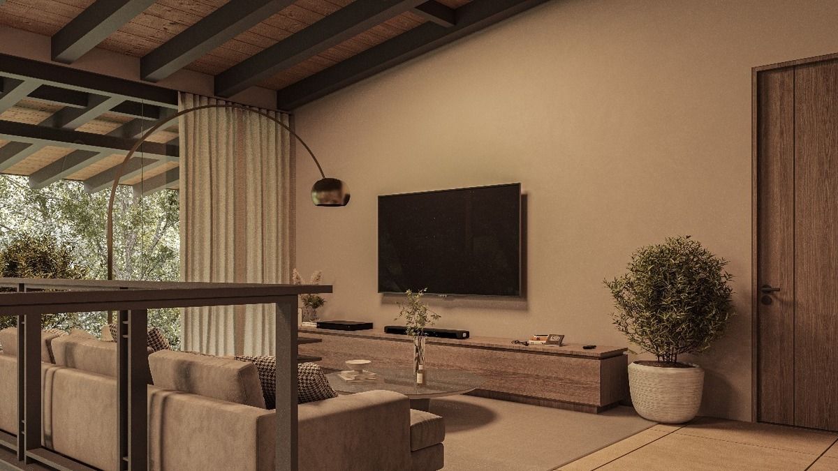 24 de 36: (Casa 10) Sala de tv