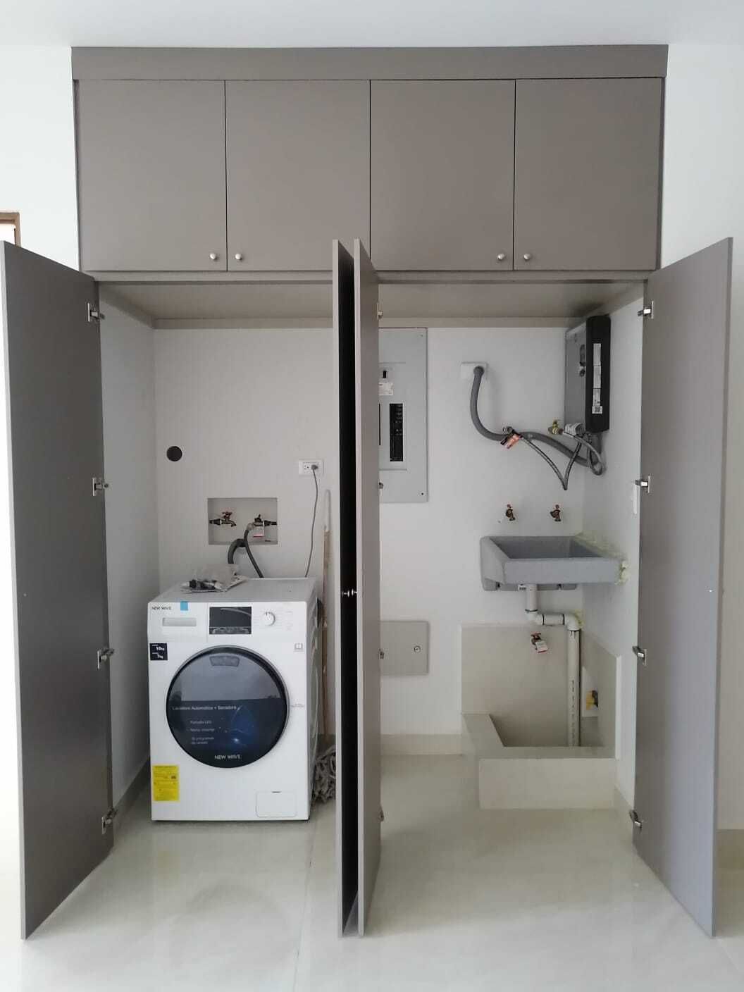 4 de 15: Lavanderia equipada con lava secadora, boiler, tallador.