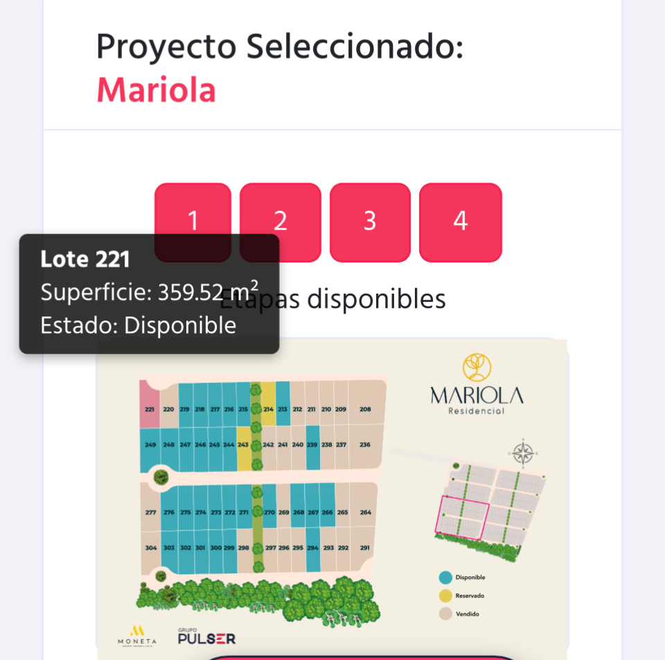 18 de 35: Croquis del Residencial
144 lotes privados
13 comerciales