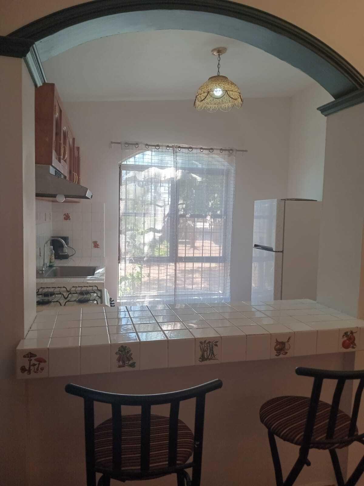 Cocina con barra
